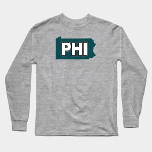 Pa Football Long Sleeve T-Shirt